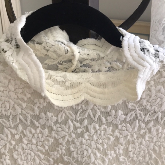 Coldwater Creek lined ivory blouse. CL - Picture 3 of 6